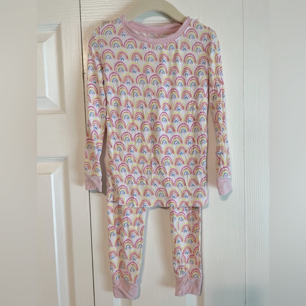 Little Sleepies Pastel Rainbow 4T